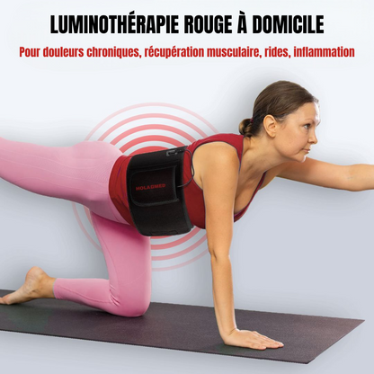 Ceinture de luminothérapie rouge et infrarouge Luminora AuraFLEX