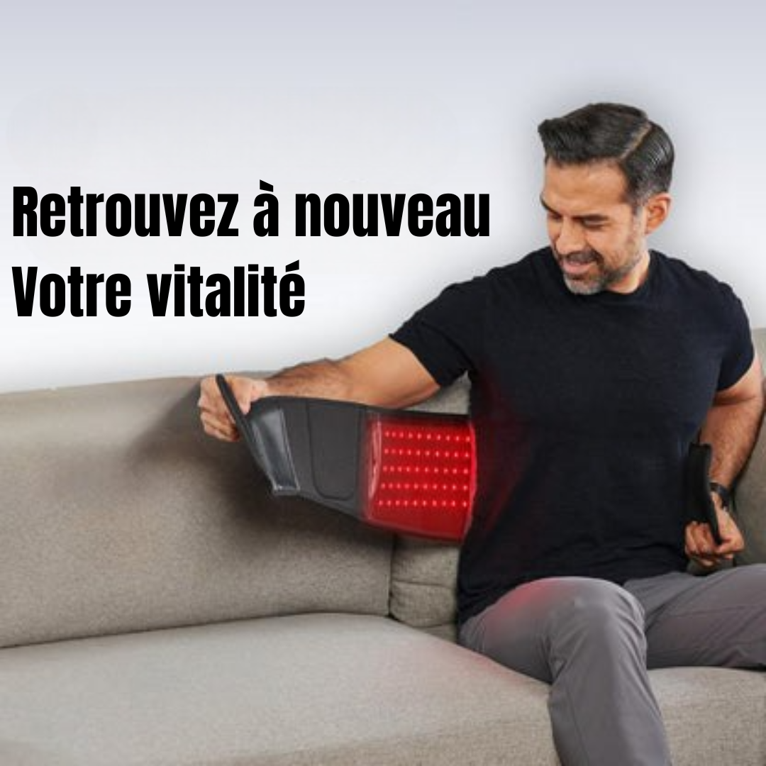 Ceinture de luminothérapie rouge et infrarouge Luminora AuraFLEX